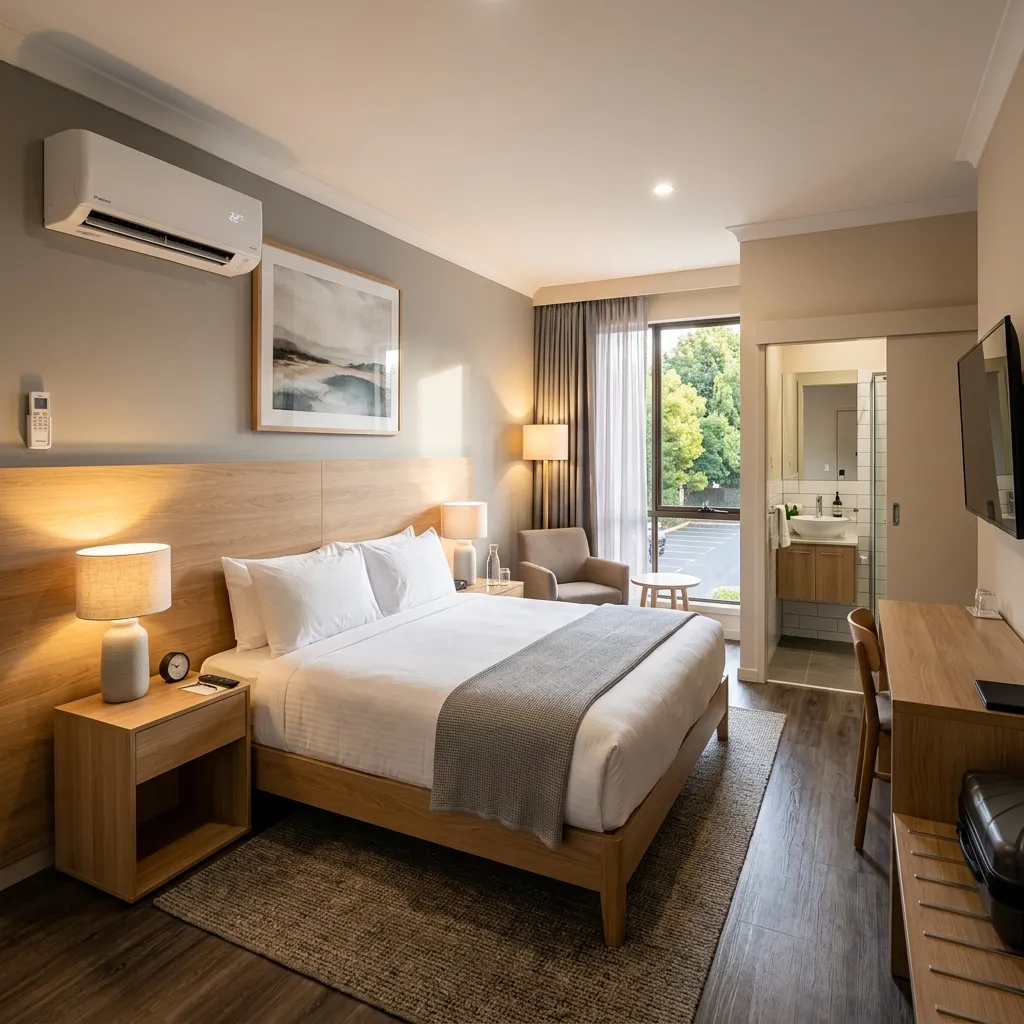 Modern Motel Room